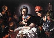 Bernardo Strozzi The Adoration of the Shepherds oil painting artist